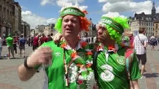 Calm, friendly, good sports: Irish supporters are model fans