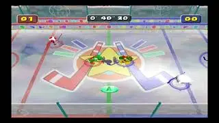 Mario Party 5- Ice Hockey