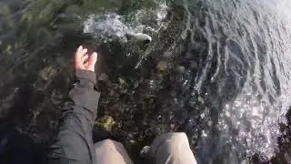 June Fly Fishing for Dolly Varden in Juneau, Alaska.