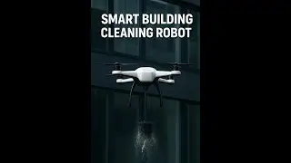 Smart Drone for Exterior Cleaning | Modern Cleaning Automation Make In India.