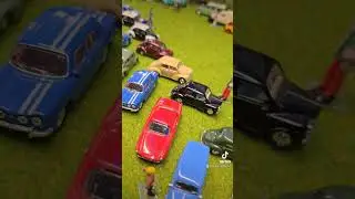 Je me fais un petit salon r&eacute;tro #modelisme  #car #retro