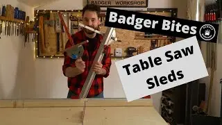 Badger Bites Table Saw Sleds