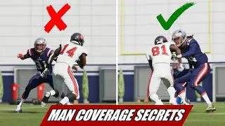 I Found This Secret For Playing MAN COVERAGE in Madden 21 After 24 hours of Practice |Defensive Tips