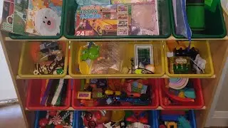 Our new homeschool and STEM activity bins 🧩 Farm activities 🐄
