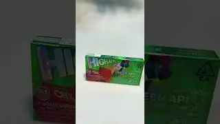 HIGHATUS GREEN APPLE CBD THC GUMMIES CBX THE SYNDICATE MORENO VALLEY CA