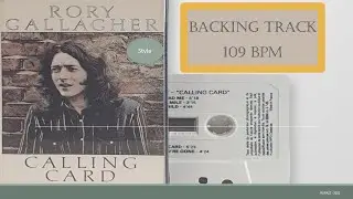 Rory Gallagher  Calling Card Backing track  Gm  109 Bpm