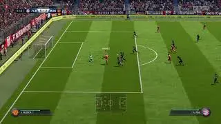 Arturo Vidal goal against Manchester United F.C. - FIFA 18 - highlight