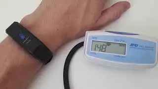 Smart Band MX ID115 Plus сравнение замера давления с тонометром