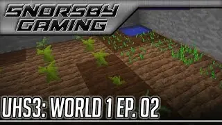 Ultra Hard Survival 3! ~ HARDCORE World 1 Episode 2 [UHS3 Minecraft Modpack]