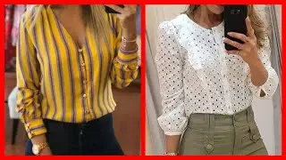 50 Belíssimos Modelos de Blusas Femininas Super Delicadas ❤️