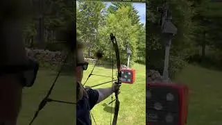 Shooting an Archery Target on the Move with Dynamic Range X1 Plus