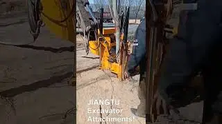 JIANGTU Attachments：Hydraulic Tree Spade