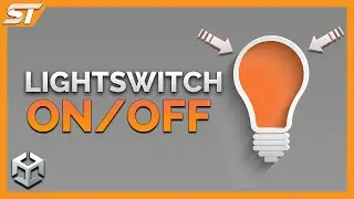 Switching LIGHTS ON & OFF In Unity (Interactive Raycast Tutorial)