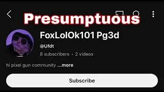 Ufdt Exposed For False Exposing @oxypg3d [@oxypg3d Debunked]