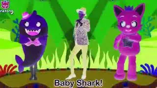 Baby Shark Mascot Meets Human 💃🦈 | Dance Parody Edit