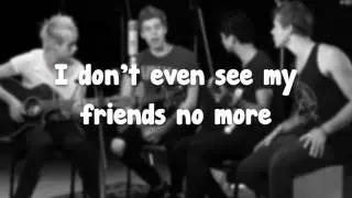 Voodoo Doll acoustic 5 Seconds of Summer lyrics on screen