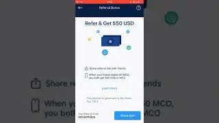 Crypto.com 50$\&euro; Referral Bonus Code: xkb4ahh9pa ❤️