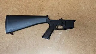 TGV&sup2; Mk12 Mod 1 Clone Build Part 4 - Lower Receiver (A2 Stock and Geissele SSA-E Trigger)