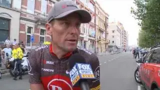 Lance Armstrong Ozcycling interview Tour De France 2010