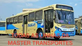 Todas as linhas da Master Transportes + Nova intro