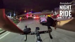How is it to Cycle in Bangalore at night