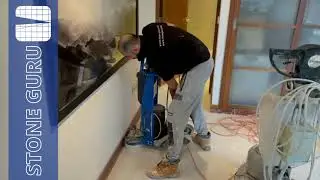 Stone floor restoration