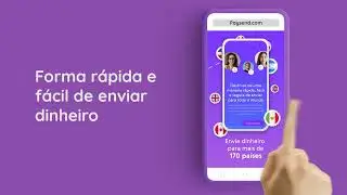 Use o Paysend para enviar dinheiro para o Brasil, Portugal, Mo&ccedil;ambique e para o resto do mundo.