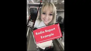 Radio Reports || EMS to Hospital Report Example