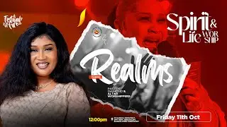 SPIRIT AND LIFE WORSHIP WITH PASTOR DIAMOND ( REALMS) 11/10/2024