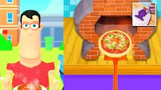 ASMR Grimaces Cake Game All level android,ios gameplay PIZZA Making @manozenspot