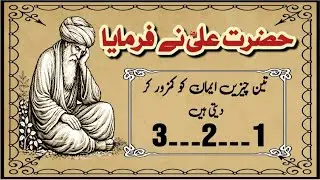 Hazrat Ali (R.A) Irshadat | Islamic Proverbs | Danai Ki Batain || Golden Words || Hikmat Ki Batain