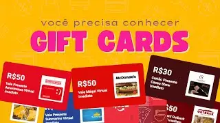 TOUR pelos GIFT CARDS - Como resgatar vale presentes/vouchers a hora que quiser!