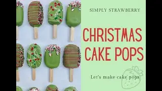 Easy Christmas Cake Pops