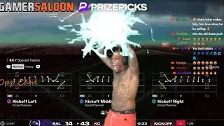 MADDEN GOD вступает в жаркий матч с фанатом из Мичигана (игра на деньги)