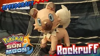 Pokemon Sun & Moon Papercraft ~Rockruff ~