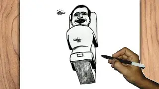 How to Draw Giant Flying Skibidi Toilet - Skibidi Toilet 13