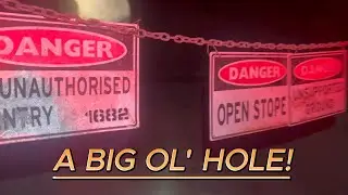 Underground gold mining | Tipping down a pass
