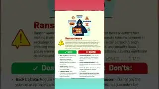 CYBER CRIME PREVENTION : ESSENTIAL DOS AND DON'TS STOP. THINK. TAKE ACTION #CyberCrimePrevention