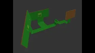KiCad Flex Viewer - Visualize Folded Flex PCBs in 3D