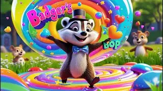 Badger&rsquo;s Bubble Bop 🎵 | Fun & Educational Kids Song with Dancing Bubbles | Kids Animals Rhymes