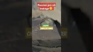Passion Pro Oil Leakage Solution|| #leakage #hero #passionpro