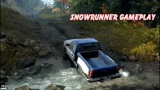 SnowRunner: First Truck Logitech g29 Gameplay