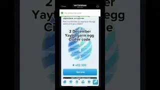 2 December egg cipher code. Egg cipher code today  sponsor cipher code Yaytsogarm cipher code #fyp