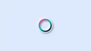 css Animation | neumorphism ring loader  [ HTML & CSS no JS ]