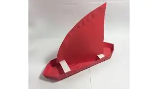 Origami Boat ⛵That Really Floats | Paper Boat with Sails