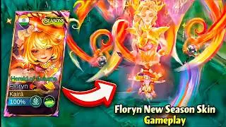 FLORYN NEW SEASON SKIN GAMEPLAY🩷 Herald of Autumn🍁🍂