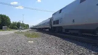 Amtrak PO49-10 at Porter