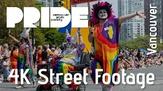Vancouver Pride Parade 2025 | Real Sound | 4K Street Footage