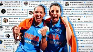 Top Celebrities react to India Women's World Cup Final Win | Ind vs Sa | Women's ODI World Cup 2025
