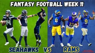 NFL Fantasy Football Week 11 | Week 10 Recap, Waiver Wire, Starts & Sits, Trades, & Hot Takes 🔥